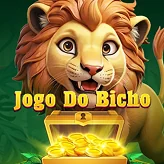 Jogo Do Bicho with golden lion and coins