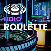Holo Roulette futuristic live casino game